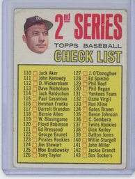 1967 Topps Mickey Mantle Checklist