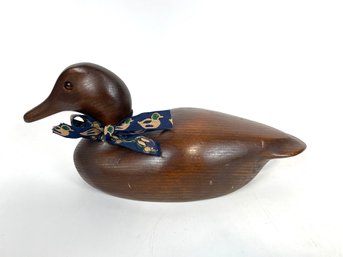 Signed Wood Duck Decoy