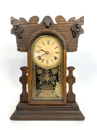 Antique Wooden Clock