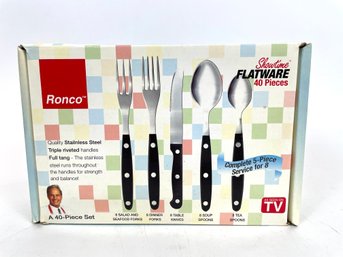 RONCO 40 Piece Flatware Set