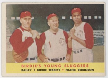 1958 Topps Birdies Young Sluggers W/ Frank Robinson
