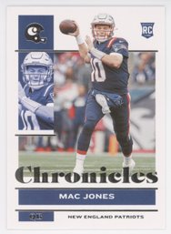 2021 Chronicles Mac Jones Rookie
