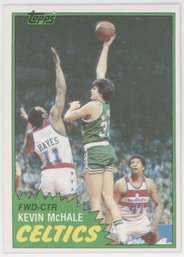 1981 Topps Kevin McHale Rookie