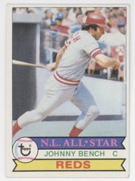1979 Topps Johnny Bench