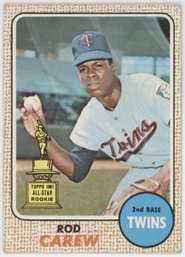 1968 Topps Rod Carew Rookie Cup