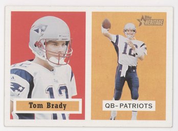2002 Topps Heritage Tom Brady