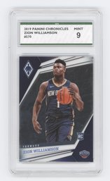 2019 Chronicles Zion Williamson Rookie SPA 9
