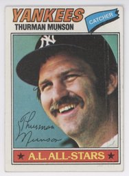 1977 Topps Thurman Munson