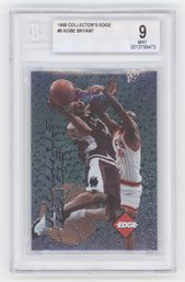 1996 Collector's Edge Kobe Bryant Rookie BGS 9 Mint