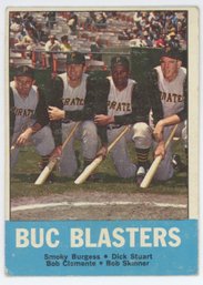 1963 Topps Buc Blasters W/ Roberto Clemente