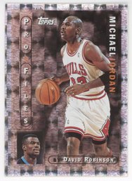 1996 Topps Profiles Michael Jordan