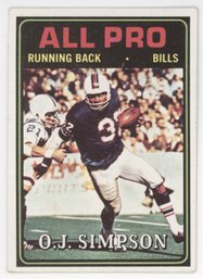 1974 Topps O.J. Simpson All Star
