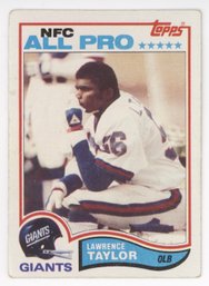 1982 Topps Lawrence Taylor Rookie