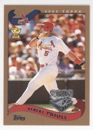 2002 Topps Opening Day Albert Pujols Rookie Cup
