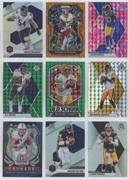 (9) Mosaic/ Prizm Refractors W/ Hall Of Famers