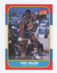 1986 Fleer Karl Malone Rookie