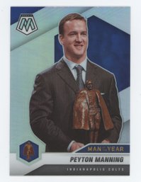 2021 Mosaic Man Of The Year Silver Peyton Manning Prizm