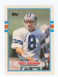 1989 Topps Traded Troy Aikman Rookie