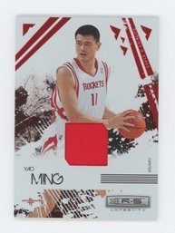 2009 Rookies& Stars Yao Ming Game Used Relic #/250