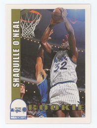 1992 Hoops Shaquille O'Neal Rookie