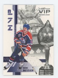 2003 In The Game VIP Mark Messier Game Used Relic