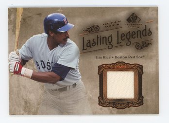 2005 SP Legendary Cuts Jim Rice Game Used Relic