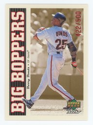 1998 Upper Deck Retro Big Boppers Barry Bonds #/500