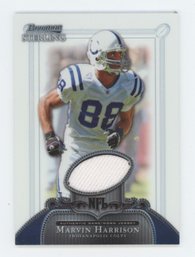 2006 Bowman Sterling Marvin Harrison Game Used Relic