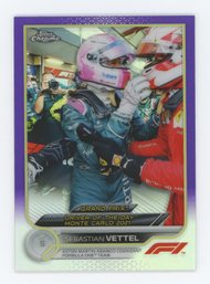 2022 Topps Chrome Sebastian Vettel Purple #/399