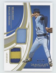 2021 Immaculate Rollie Fingers Dual Game Used Relic #1/10!
