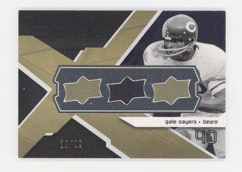 2008 SPX Gale Sayers Game Worn Relic #/99