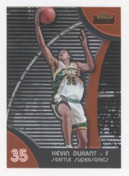 2007 Topps Finest Kevin Durant Rookie