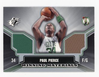 2005 SPX Paul Pierce Dual Game Used Relic