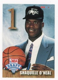 1992 Hoops Draft Redemption Shaquille O'neal Rookie