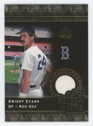 2007 SP Legendary Cuts Dwight Evans Game Used Relic