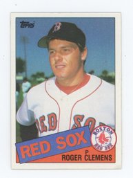 1985 Topps Roger Clemens Rookie
