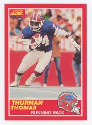 1989 Score Thurman Thomas Rookie
