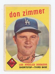 1959 Topps Don Zimmer