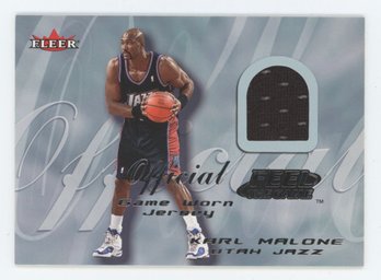 2000 Fleer Karl Malone Game Used Relic