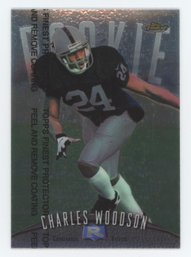 1998 Topps Finest Charles Woodson Rookie