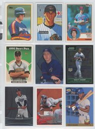 Lot Of (9) Baseball Rookie Cards W/ Roy Halladay, Frank Viola And More