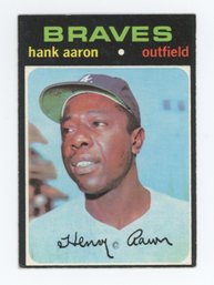 1971 Topps #400 Hank Aaron