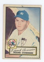 1952 Topps Frank Overmire