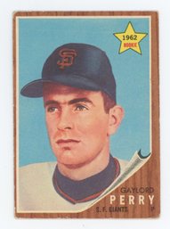1962 Topps Gaylord Perry Rookie