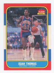 1986 Fleer Isiah Thomas Rookie