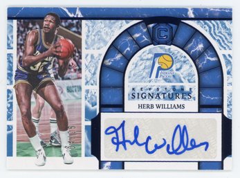 2018 Cornerstones Herb Williams Autograph #/25