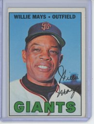 1967 Topps Willie Mays