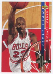 1993 Upper Deck All NBA First Team Michael Jordan Insert