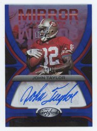 2021 Certified John Taylor Autograph #/25