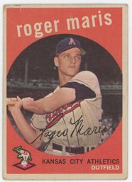 1959 Topps Roger Maris Second Year